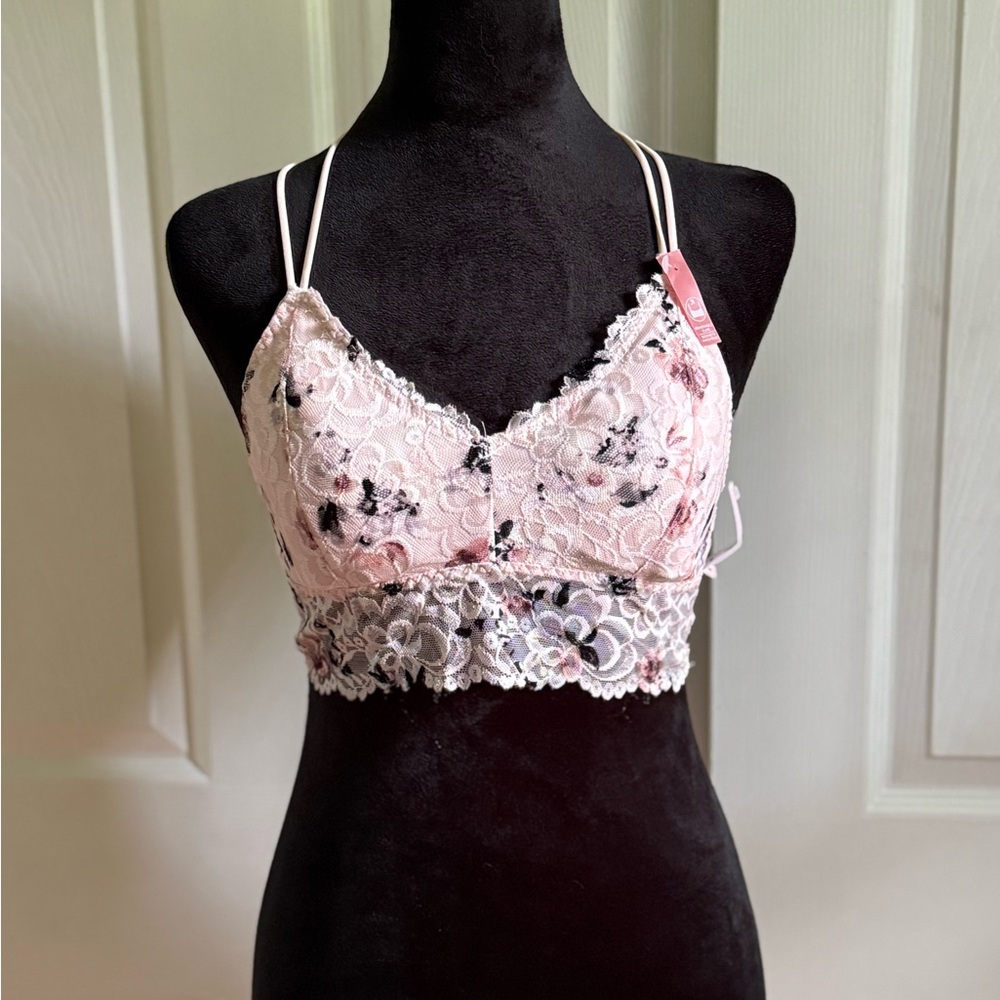 Women's Intimates | Bralette | Rose + Vine | Size Medium | NWT